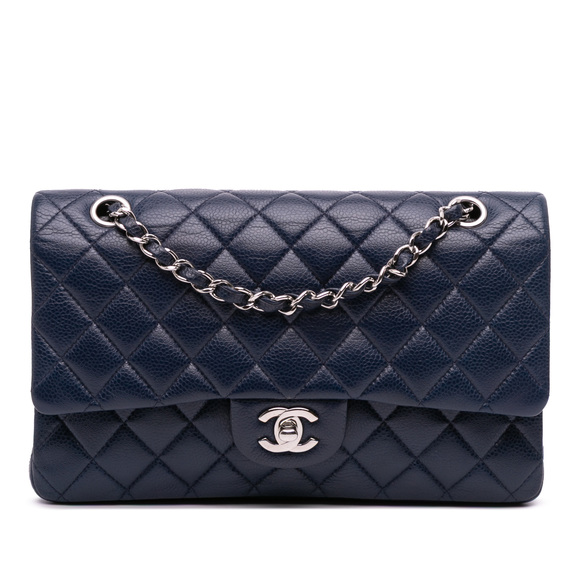 Pre-Loved Chanel Medium Classic Caviar Double Flap - Picture 1 of 11